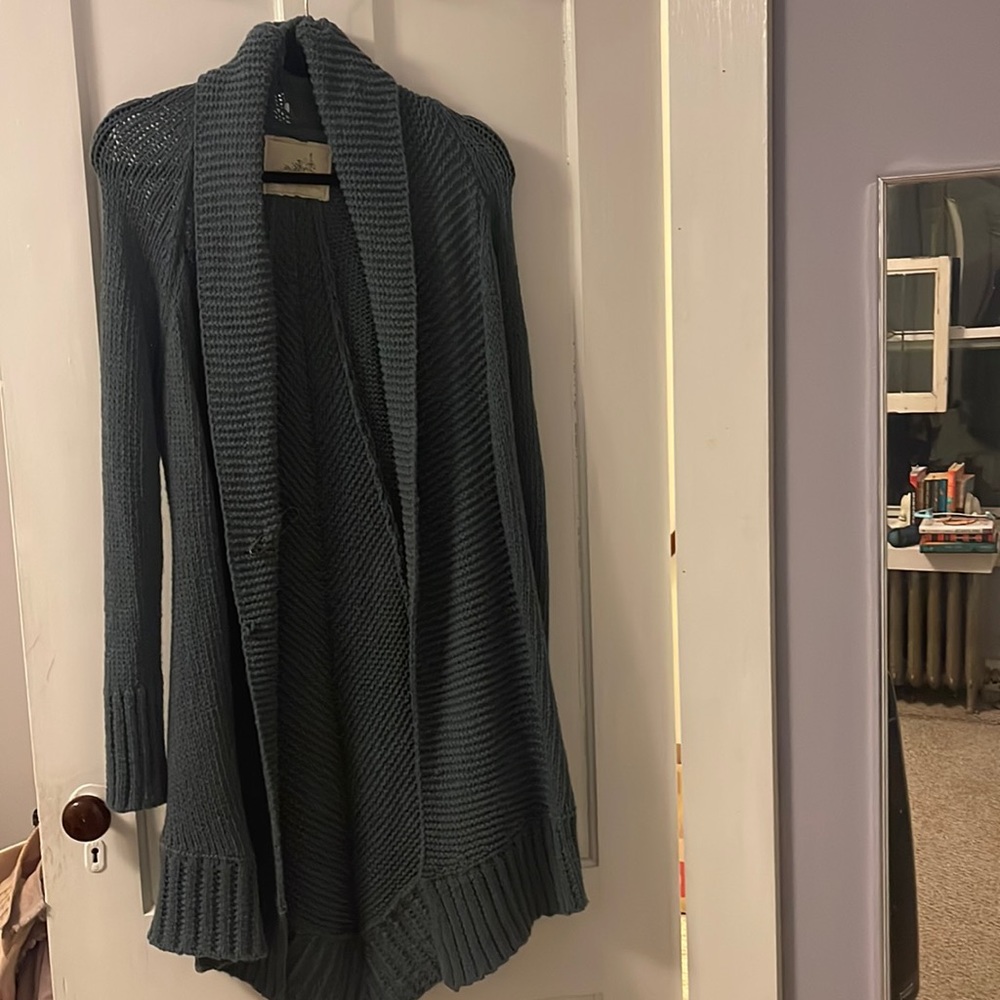 Anthropologie duster sweater
